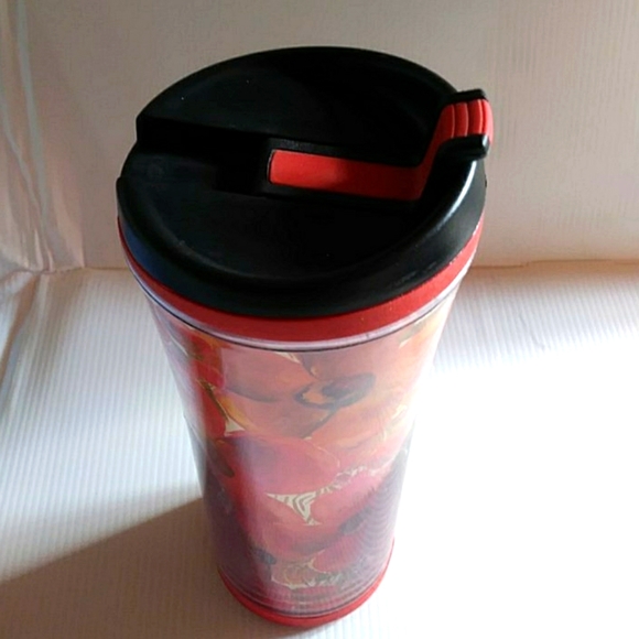 Vintage 2001 Starbuck's Tumbler Coffee Cup 16 oz Floral flowers fall - Picture 2 of 8